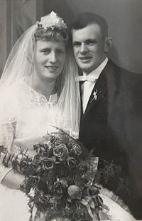 Hochzeit 15 G&ouml;tz Klara (geb. Pr&ouml;ll) und G&ouml;tz Albert 1940-2022